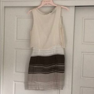 White Dolce Vita dress with open back